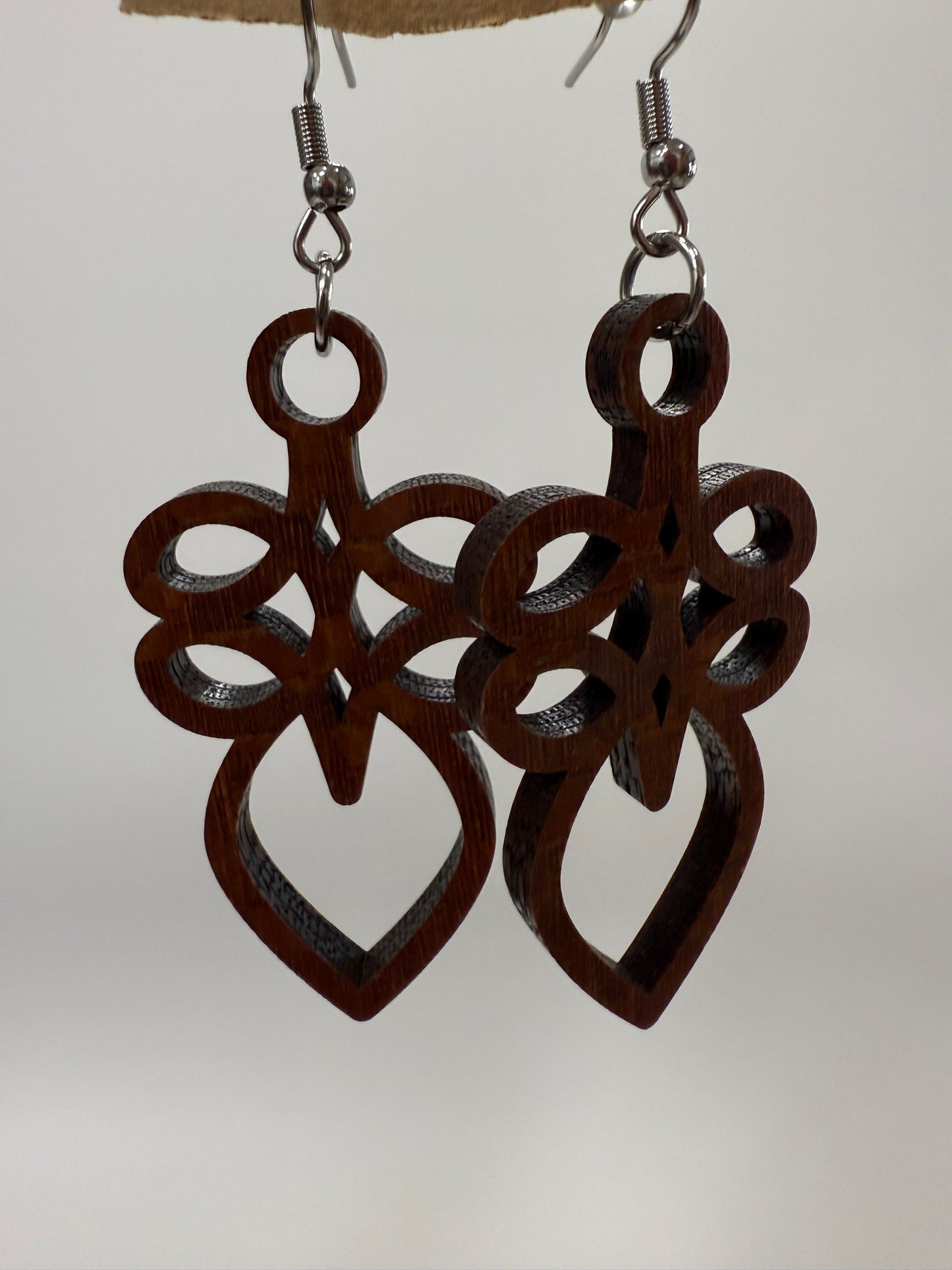 Earring - Deco Fancy Drop (dark)