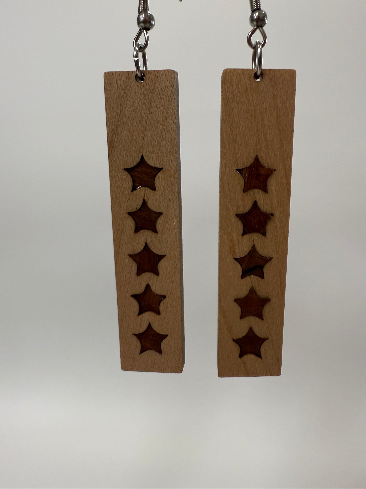 Earring - Star Inlay (light)