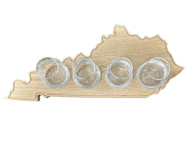 Bourbon Flight Board - Kentucky