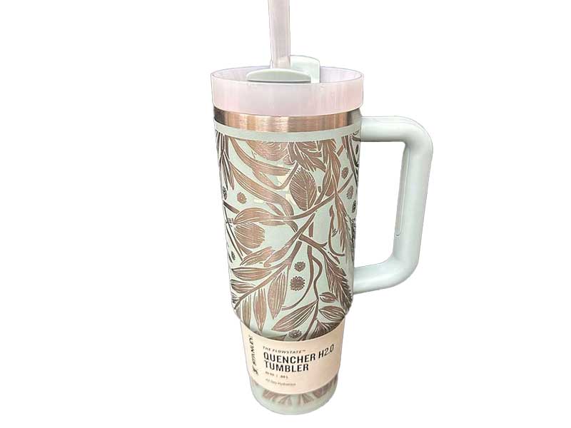 Custom Stanley Tumbler - Botanical