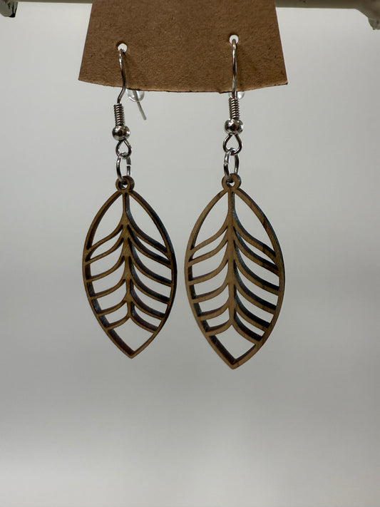 Earring - Leaves (light)