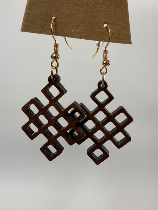 Earring - Geometric (dark)