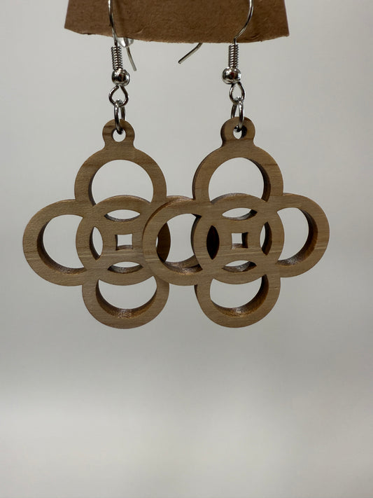 Earring - Deco Circles (light)
