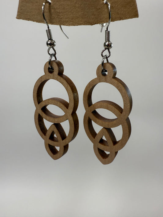 Earring - Deco Circles (light)