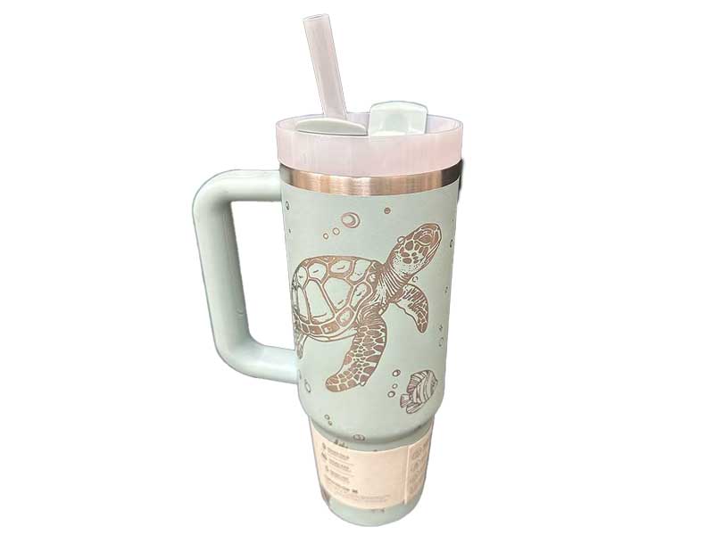 Custom Stanley Tumbler - Sea Turtle