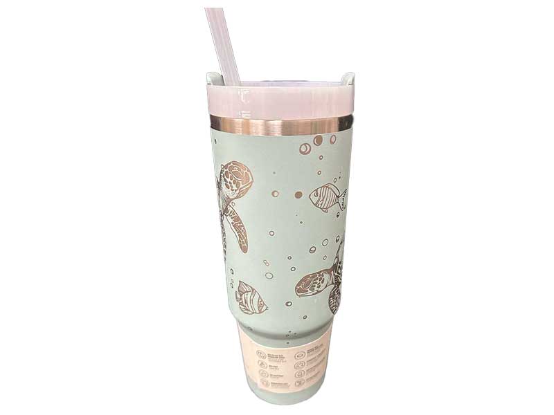 Custom Stanley Tumbler - Sea Turtle